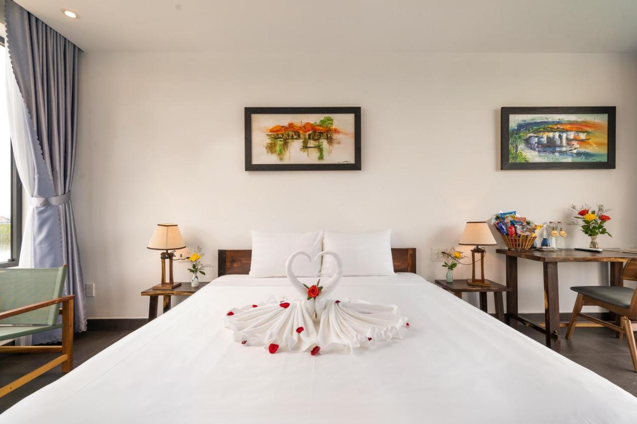 The Boathouse Riverside Homestay Hoi An Eksteriør bilde